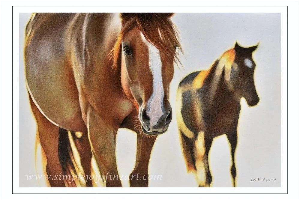 "Hello There", 8x12 Giclee Print