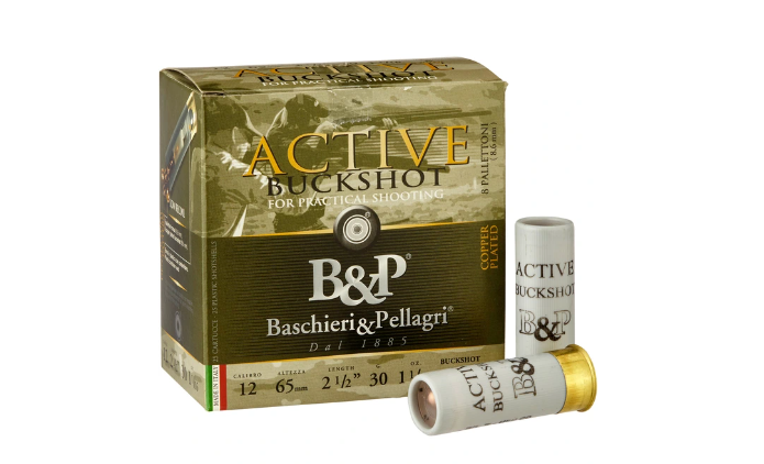 B&P 12/65 F2 Active Buckshot 8,6mm 30g (Ammo) 88A13600