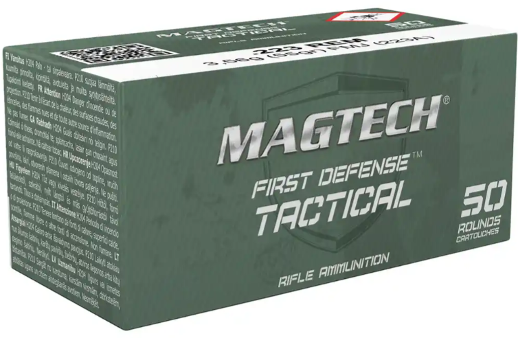 Magtech Munition .223 Remington FMJ 55gr (3,6g) 223A