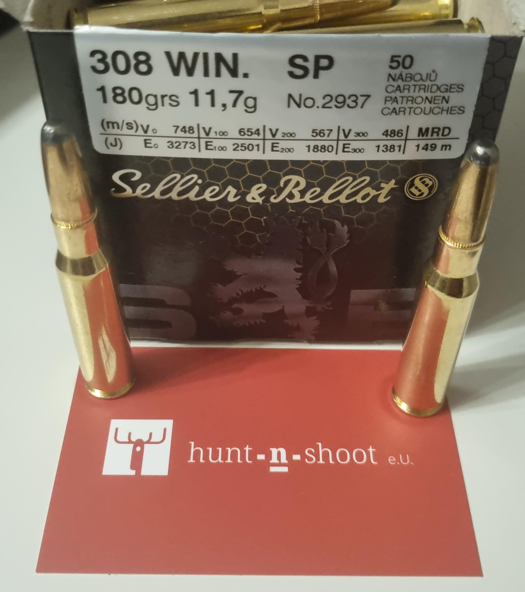S&B Munition .308Winchester (7.62x51), 180gr (Ammo) V335122