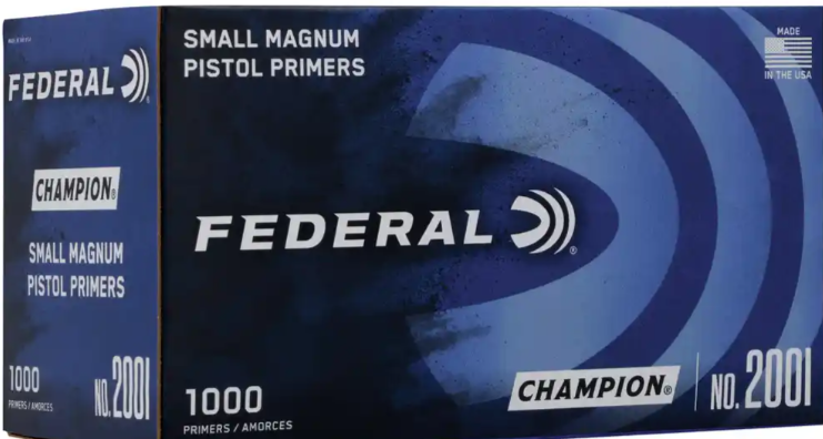Federal Small Pistol MAGNUM Primer 2001 (Anzündhütchen)