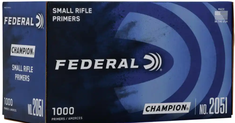 Federal Small Rifle Primer 2051 (Anzündhütchen)