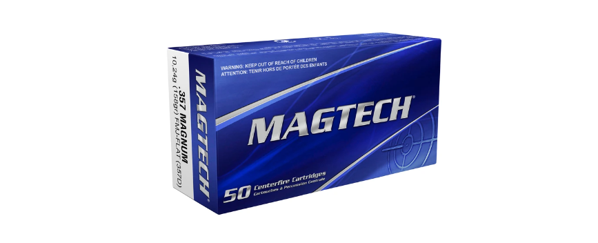 Magtech Munition .357Magnum 158gr FMJ (Ammo) 357D