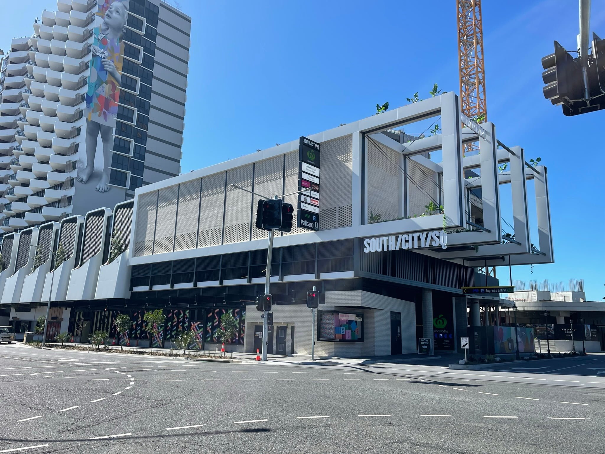 Commercial brickwork by Fugen Masonry at South City Square Brickworks, Queensland, featuring architectural masonry and retail precinct construction.