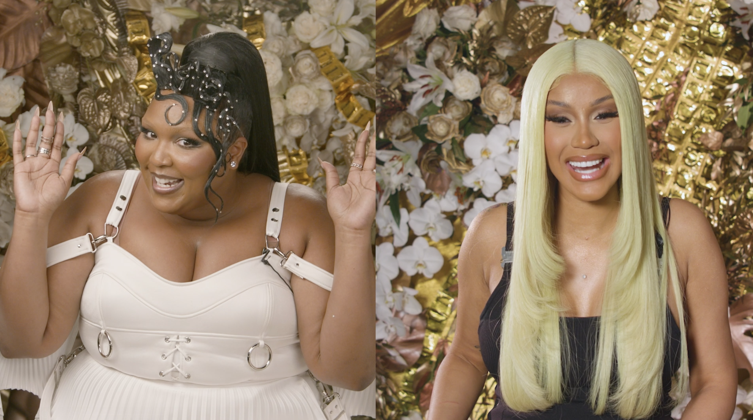 Lizzo & Cardi B LIVE Before The "Rumors" Video Premiere