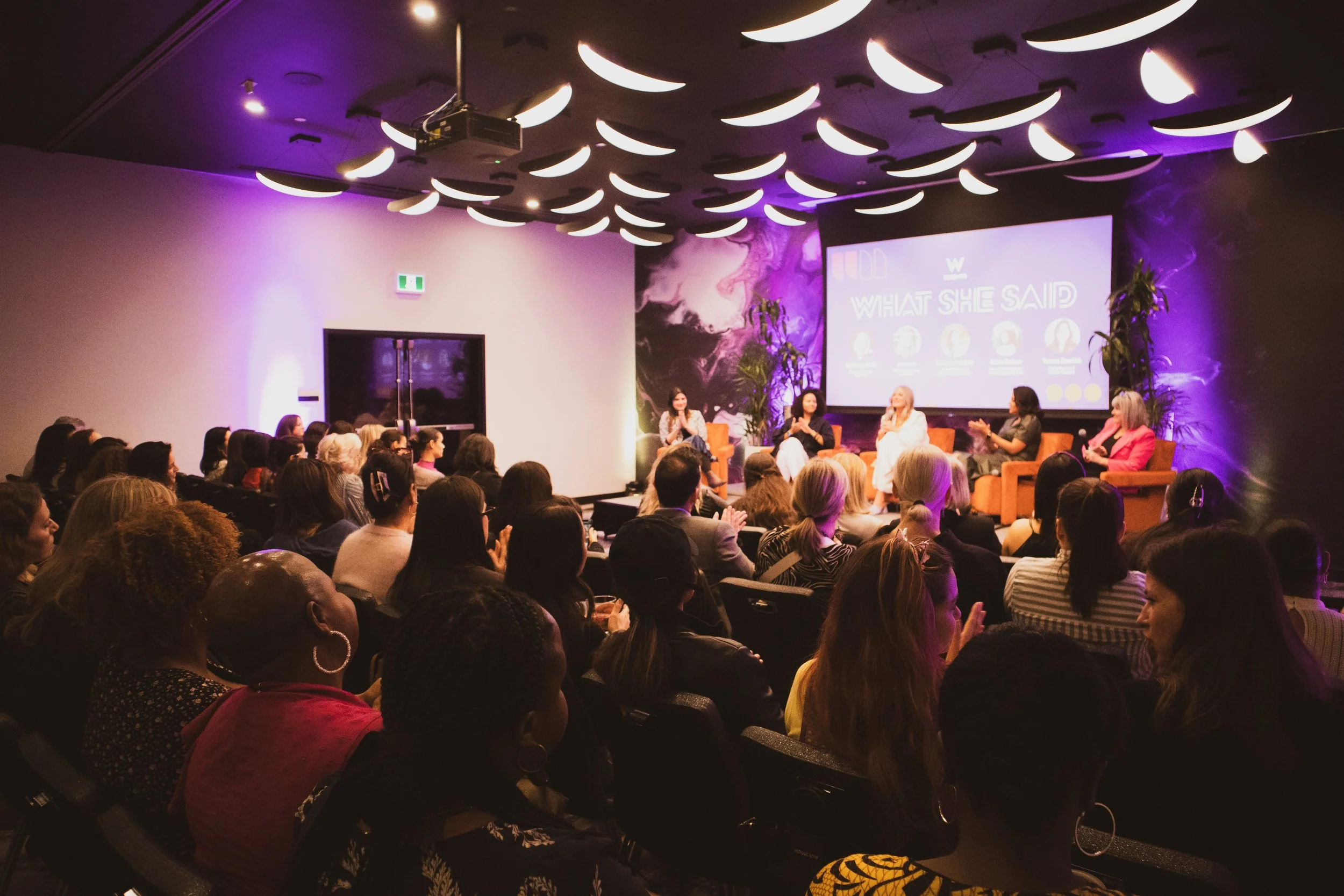 Speaking on an International Women's Day Panel at the W Hotel