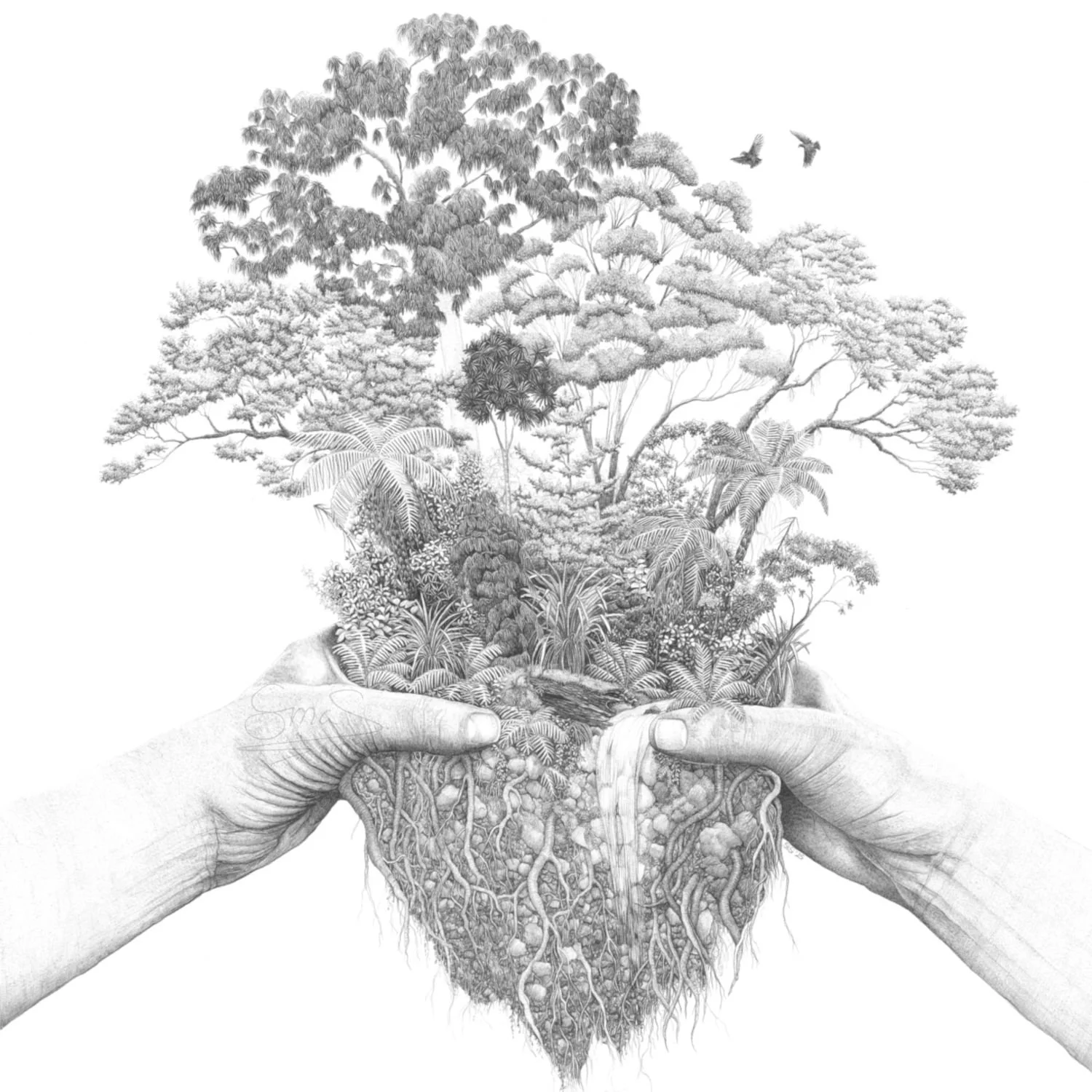 Bouquet of Forest - Giclée Print