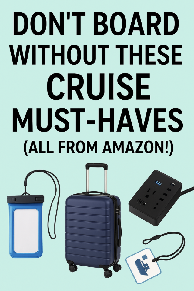 Don’t Board Without These Cruise Must-Haves (All from Amazon!)