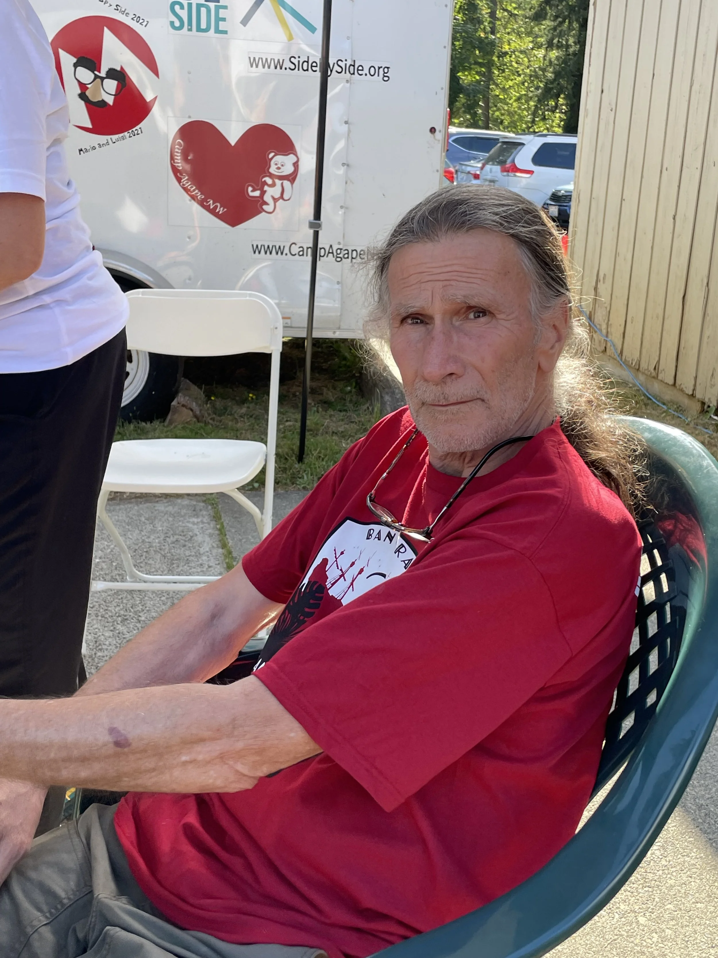 Camp Agape Northwest volunteer Tom Phillips