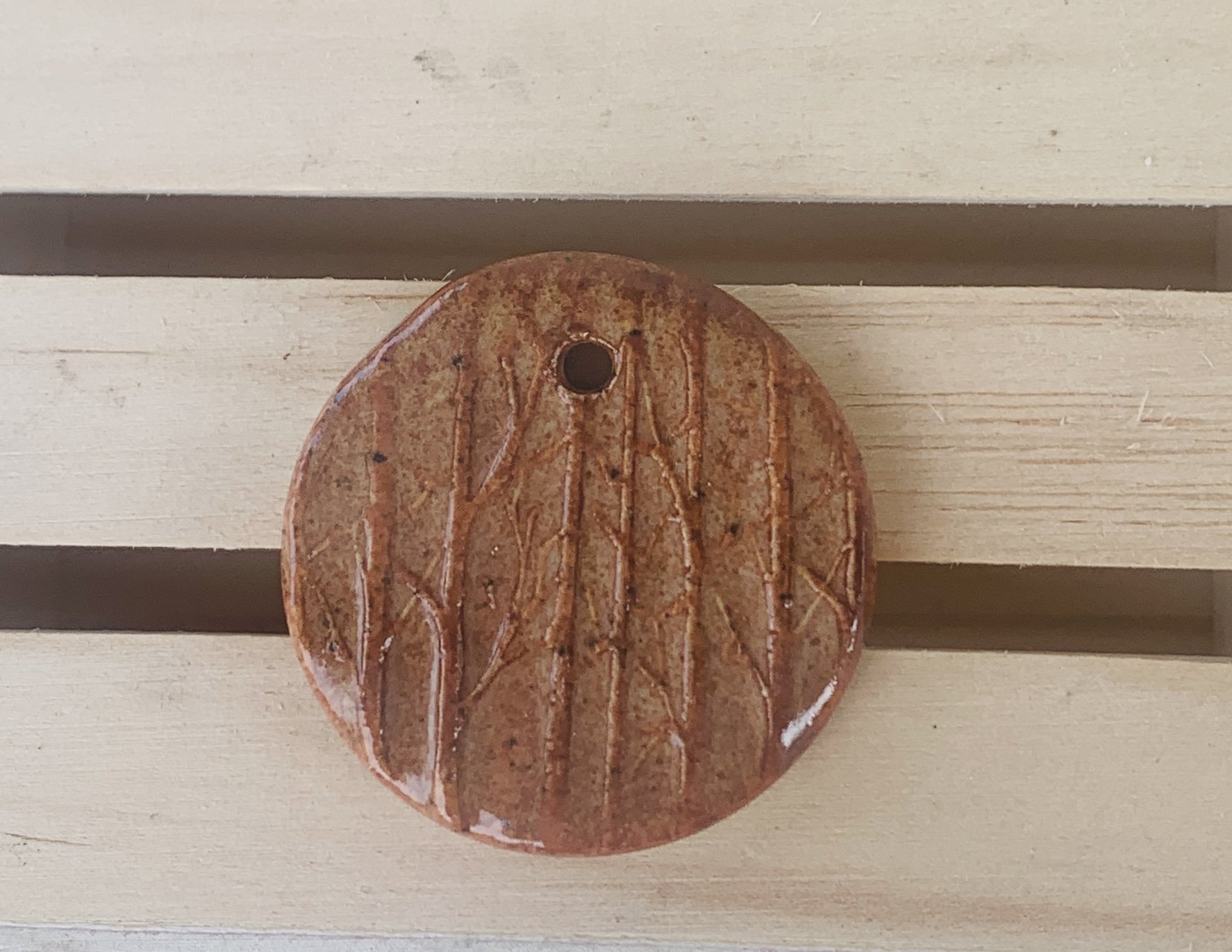 Brown Trees Ornament