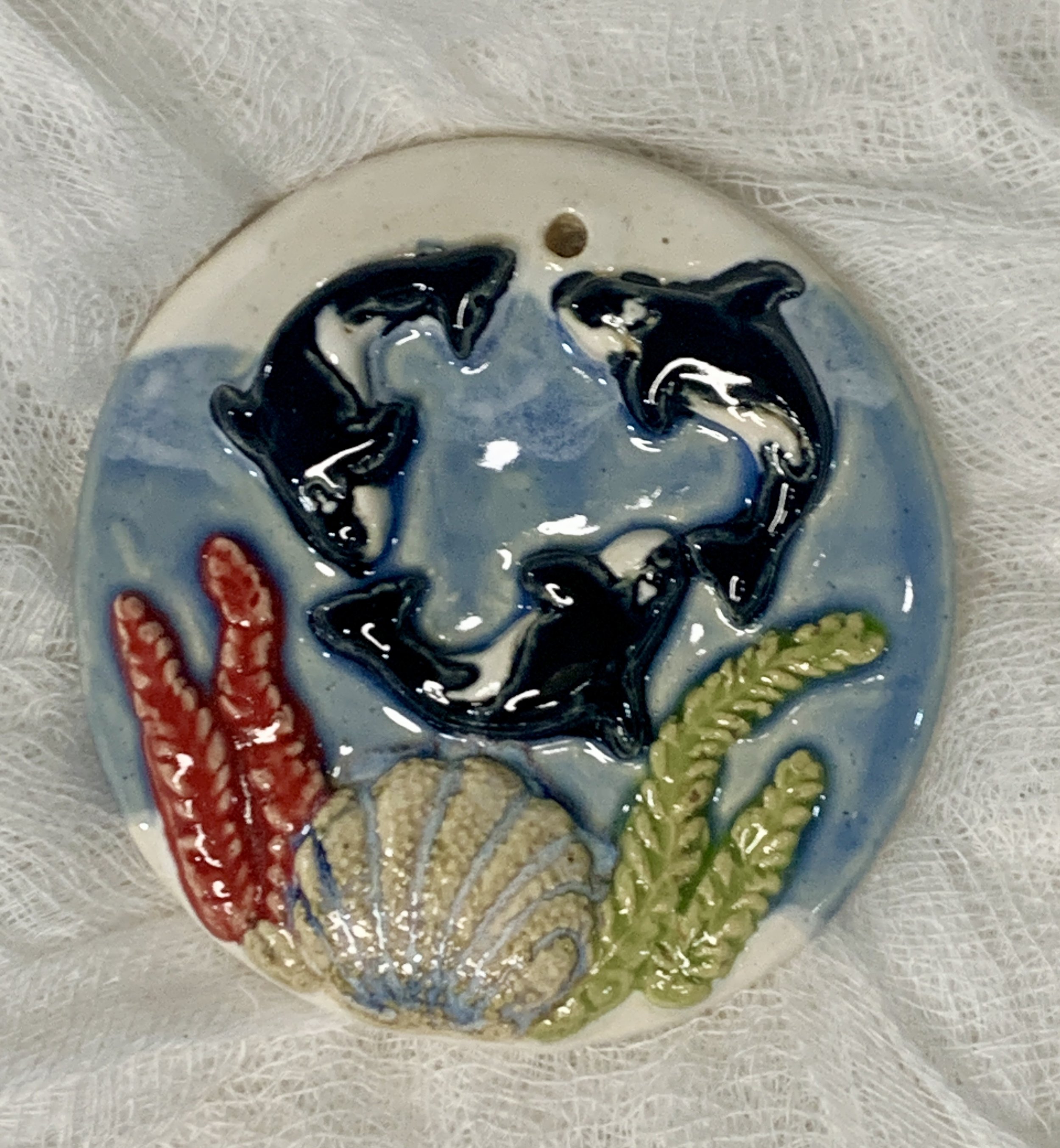 Orca Coral Reef Ornament