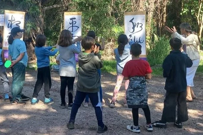 Incorporating Our Calligraphies into Children’s History of Writing Class