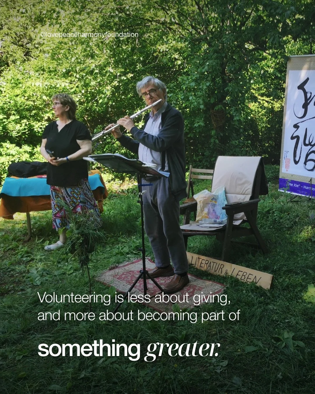 If you&rsquo;re ready to be part of a movement that transforms lives - starting with your own - join us today.

At Love Peace Harmony, volunteering isn&rsquo;t just about giving time - it&rsquo;s about becoming part of something greater. It&rsquo;s a