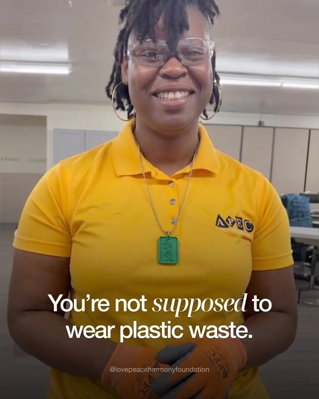 Plastic waste is often seen as something to discard, but at Love Peace Harmony, we believe it can be reimagined.

Through our Plastic to Purpose initiative, plastic is not just waste - it&rsquo;s an opportunity to create something meaningful. During 