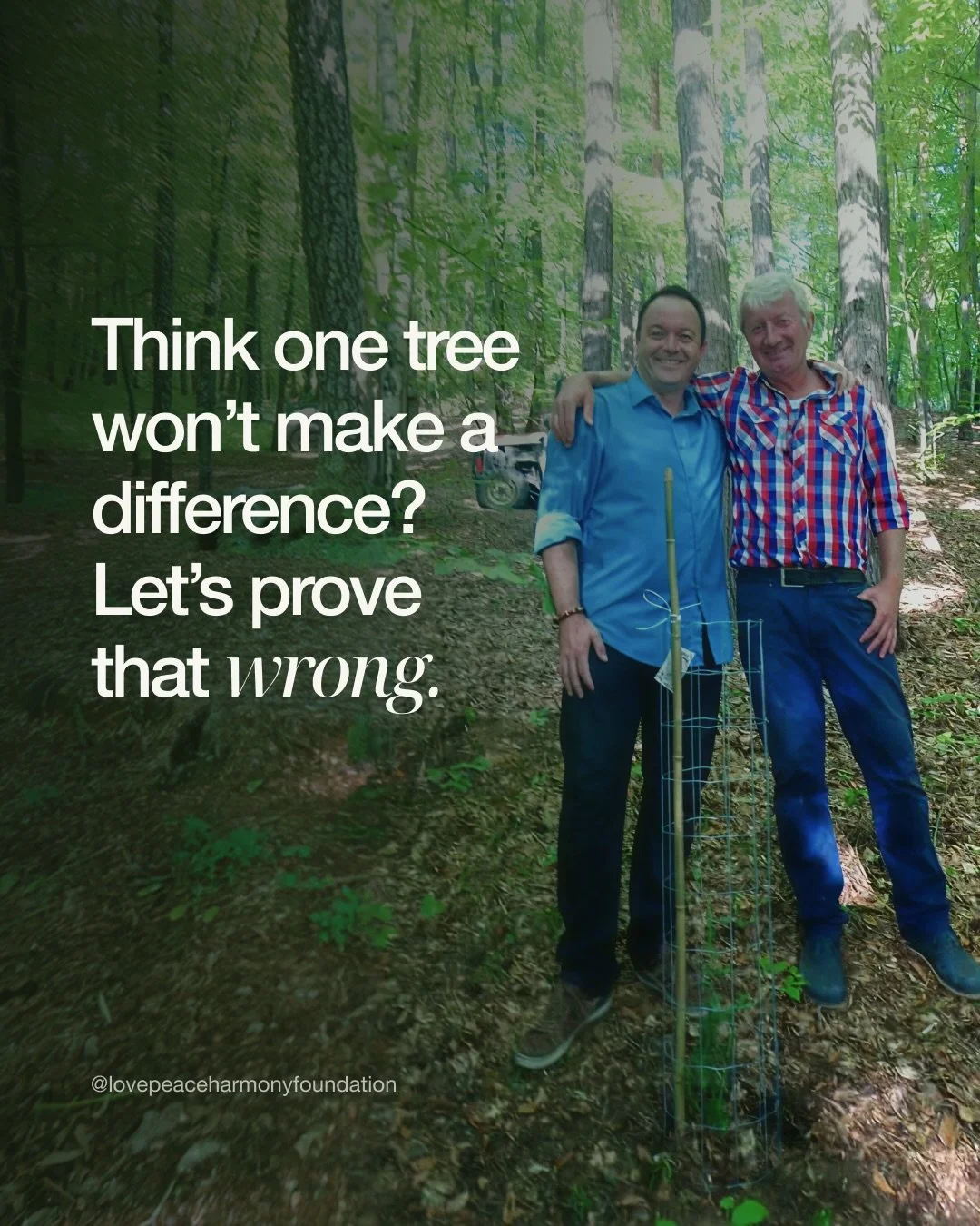 It&rsquo;s easy to think one tree won&rsquo;t change much. But when millions of people plant one tree - that&rsquo;s how we start turning the tide.

We face environmental challenges like deforestation, air pollution, and habitat loss. Every tree we p