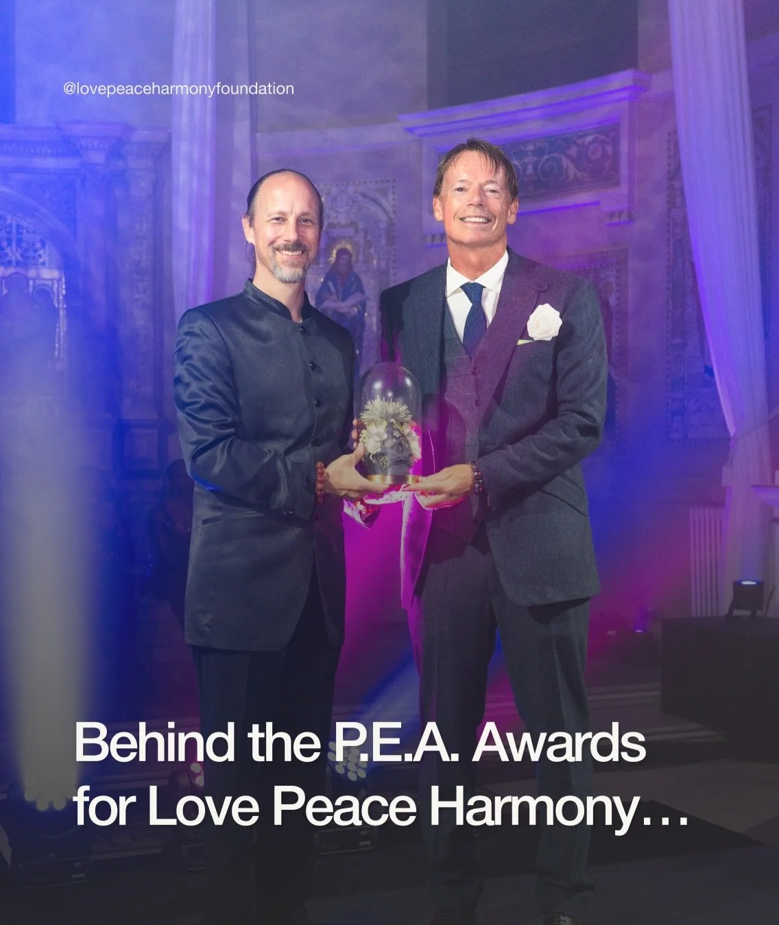 Some moments help a team see its work from a wider perspective.

The P.E.A. Awards gave Love Peace Harmony that kind of moment. After months of planning, serving, creating content, supporting projects, and carrying the mission forward in many differe