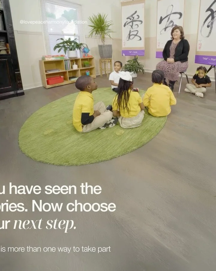 Interest becomes impact when people know what to do next.

Your first step can reflect the time, capacity, and experience you have today.

You may begin with a personal Love Peace Harmony practice.

Join the free community and explore.

Offer a skill