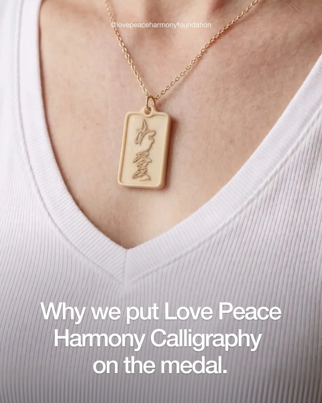 What if your medal could carry more than a moment of achievement? Imagine it holding a reminder that you can turn to every day - a practice that keeps you grounded, even when life feels chaotic.

The LPH Calligraphy on the medal is a tool for that ve