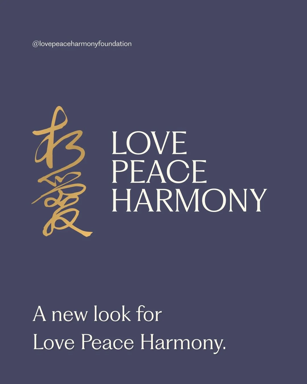 This new logo represents more than a visual change for us. It reflects how Love Peace Harmony has grown, how our work has expanded and how many people around the world now help bring our mission to life.

Every project, volunteer, supporter and commu