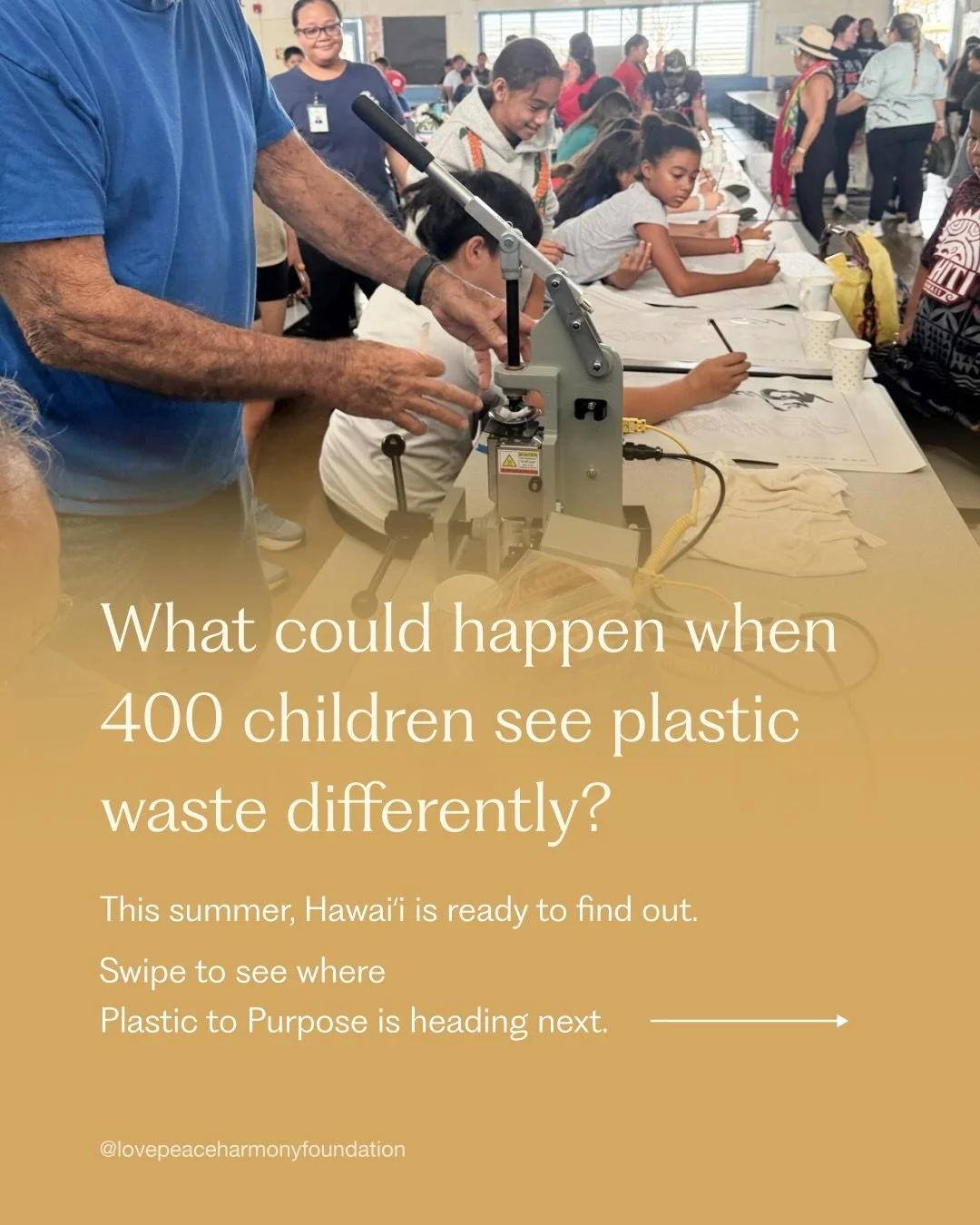 A child who learns to see waste differently may carry that lesson for the rest of their life.

This summer, Plastic to Purpose is preparing to reach close to 400 children through Honolulu&rsquo;s Summer Fun programme, beginning at Ahuimanu, Heʻeia an