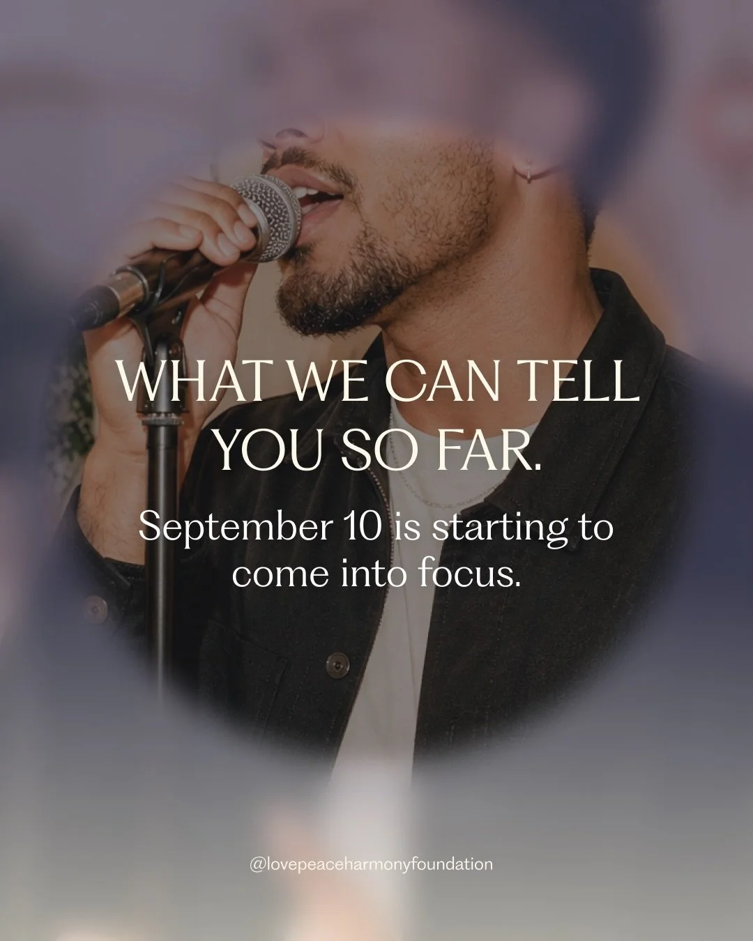 We&rsquo;ve spent the last little while giving you fragments of September 10. Now the picture can finally start getting clearer.

One of the things we loved when planning this night was the idea that the experience would keep changing around you.

Yo
