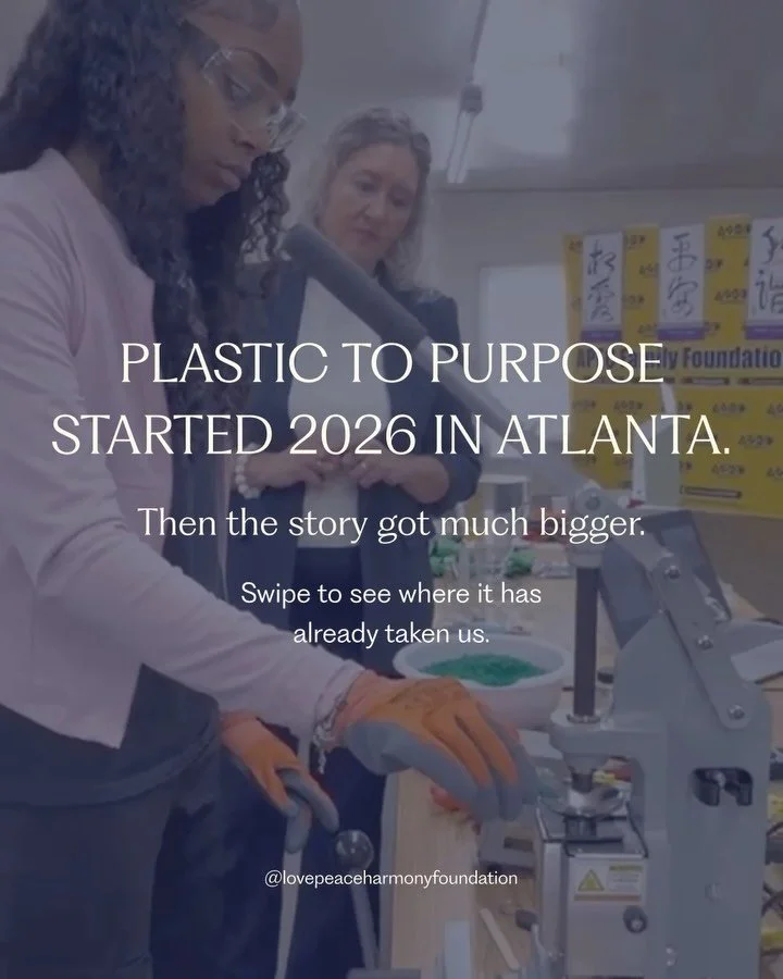 If you have discovered Plastic to Purpose through one workshop, one video or one school, it is easy to miss just how quickly this story has grown.

The 2026 journey began in Atlanta, where more than 50 children and 14 teachers and directors were reac
