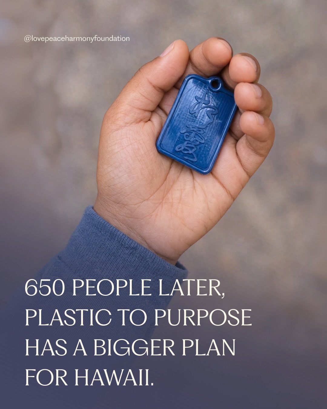 Reaching 650 children, programme leads and parents in Hawaii was an important milestone for Plastic to Purpose, but the bigger ambition is what happens next.

The plan is to continue introducing Plastic to Purpose to additional schools through the re