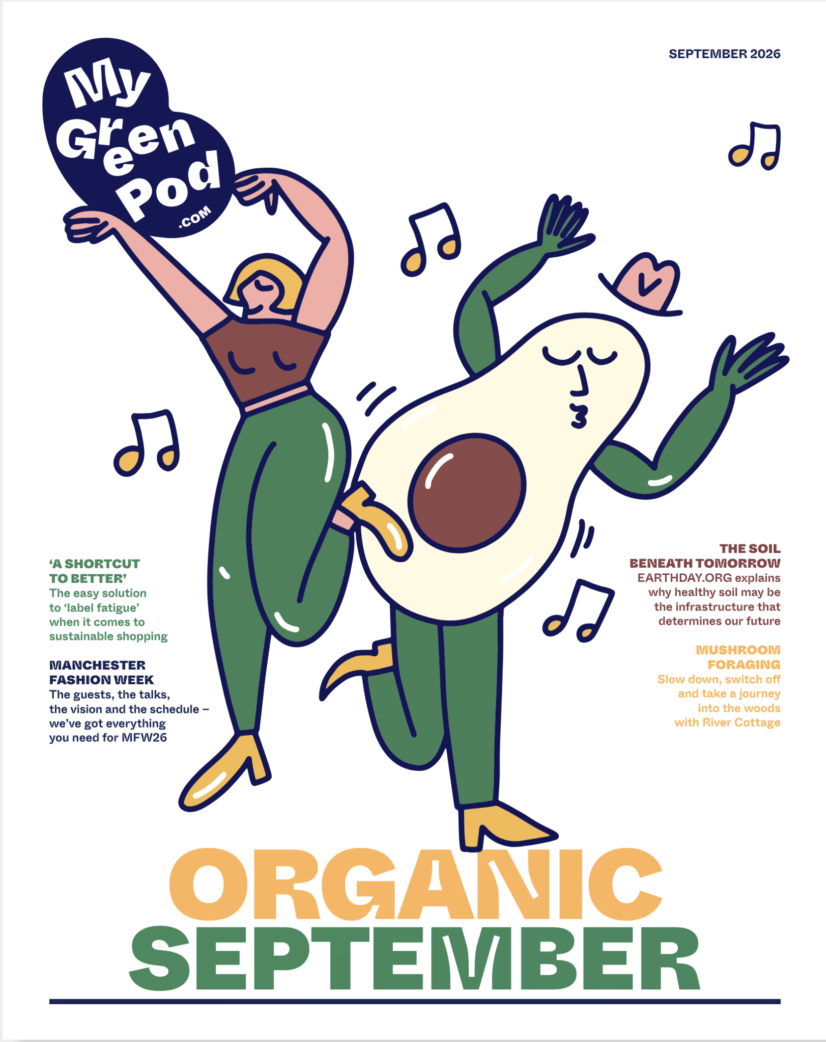 Featured in My Green Pod Magazine