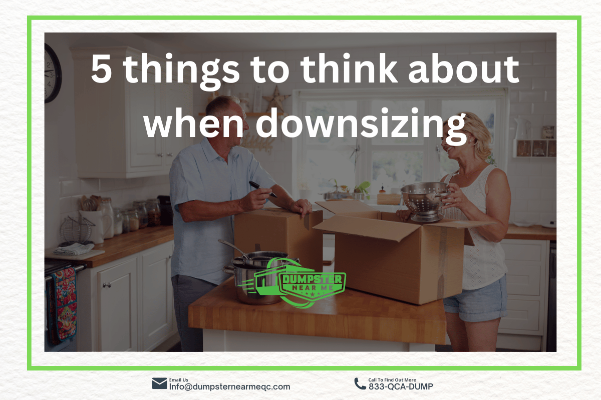 5 things to think about when downsizing 