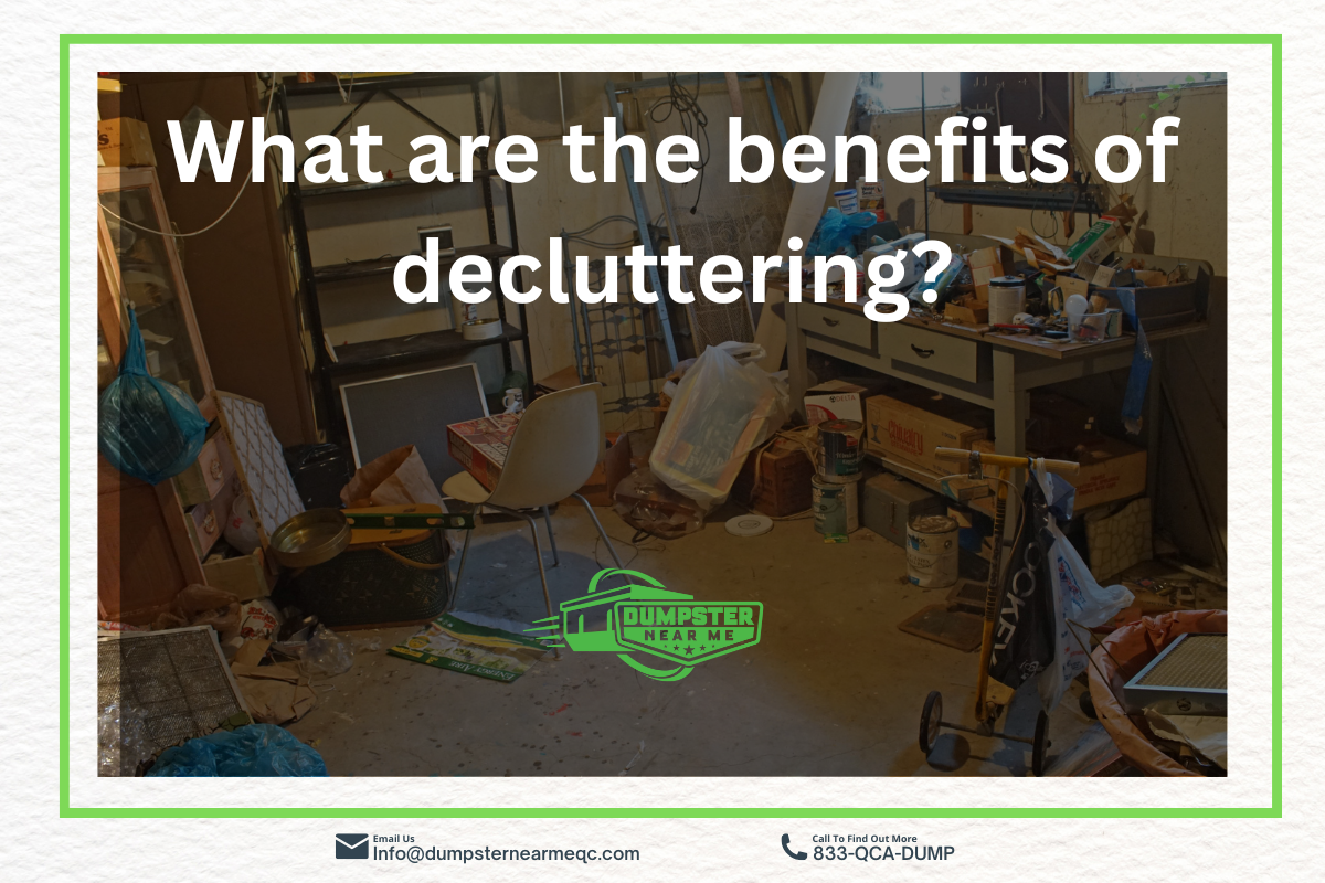 What are the benefits of decluttering?