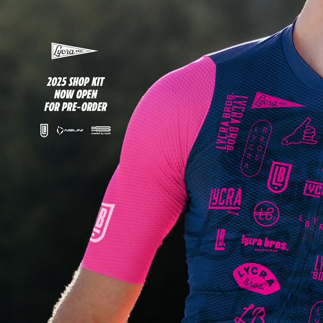 The time is here!! We&rsquo;re super stoked to announce our 2025 shop kit pre order as OPEN. 

Made by world renowned manufacturer Nalini in Italy this years kit will be the best quality we&rsquo;ve ever had the pleasure of having as our shop kit. 

