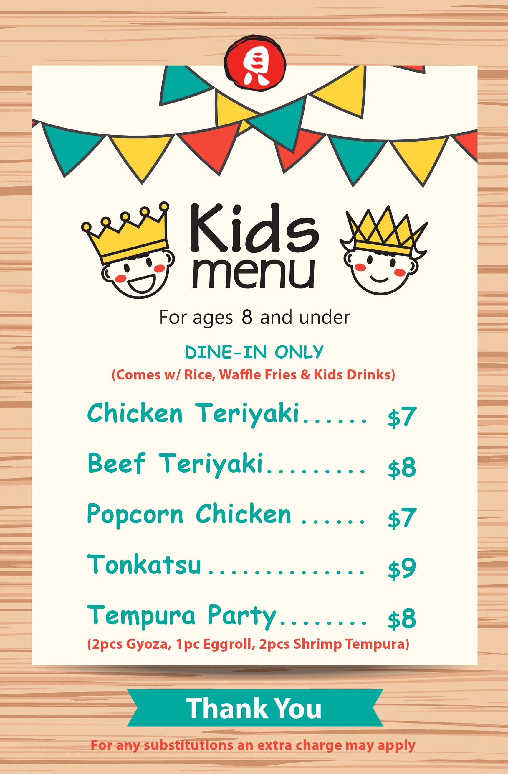 Menu — Your Site Title