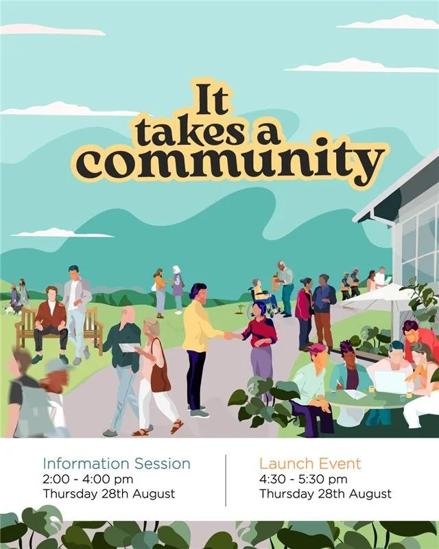 A new program from our friends at @rosesintheocean and @easternmelbournephn, because it does take a community to prevent suicide. 

To register, visit https://rosesintheocean.com.au/it-takes-a-community/