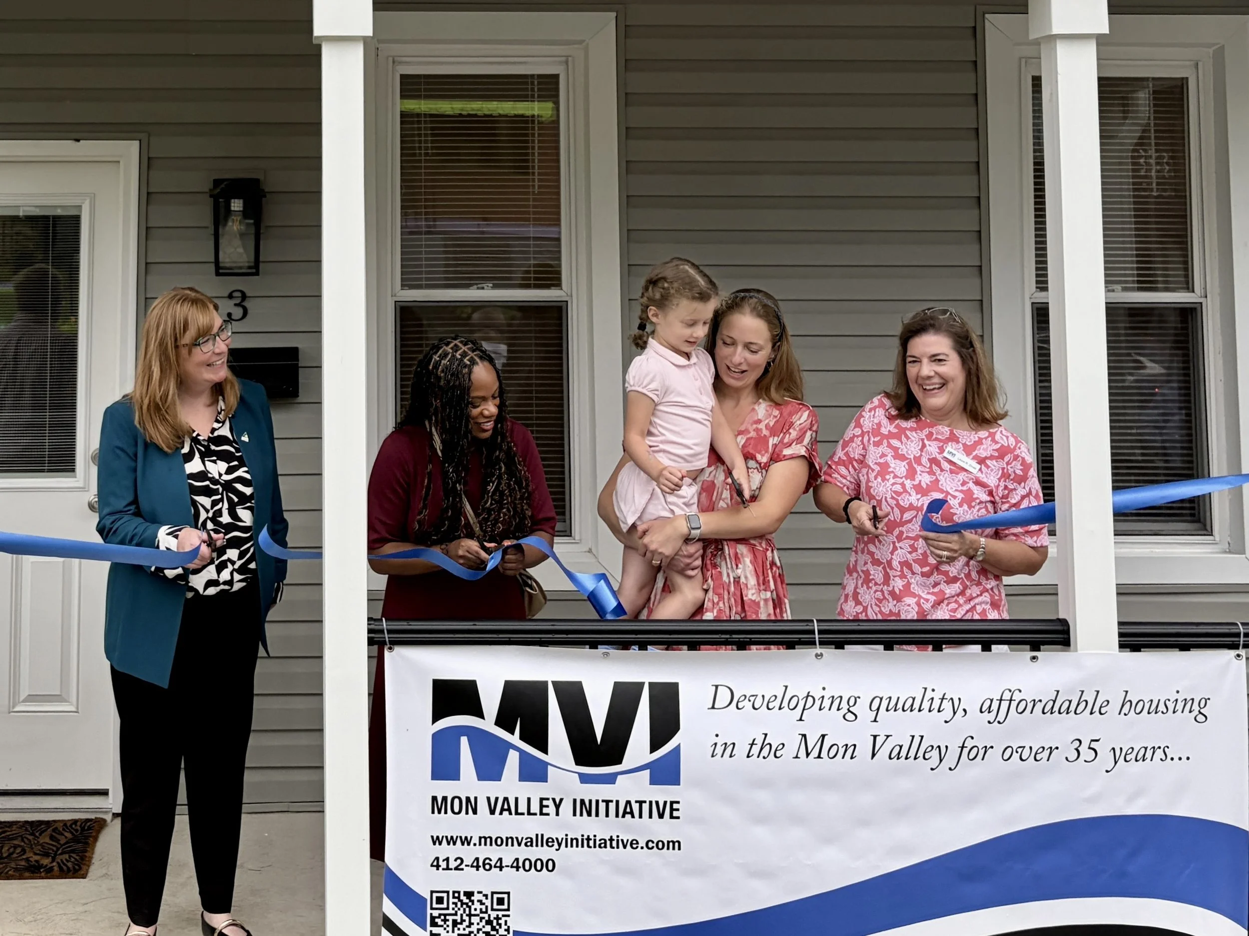 MVI Celebrates Completion of 3 Miller Ave Rehab in Rankin