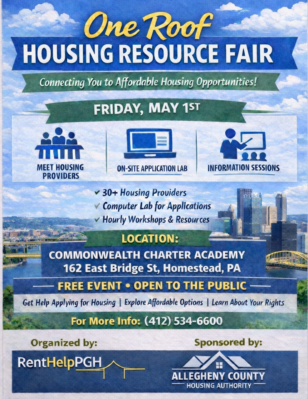 OneRoof Housing Resource Fair | Mon Valley Initiative