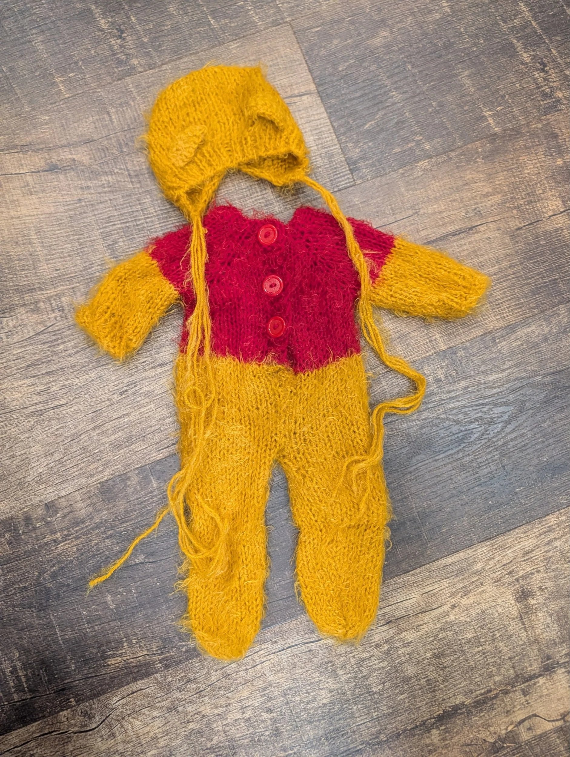 Winnie the Pooh Newborn Outfit *$60*
