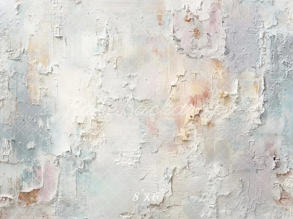 Plaster Paint Wall Abstract Texture - Kate Backdrop - Micro Fiber - 8'x6'