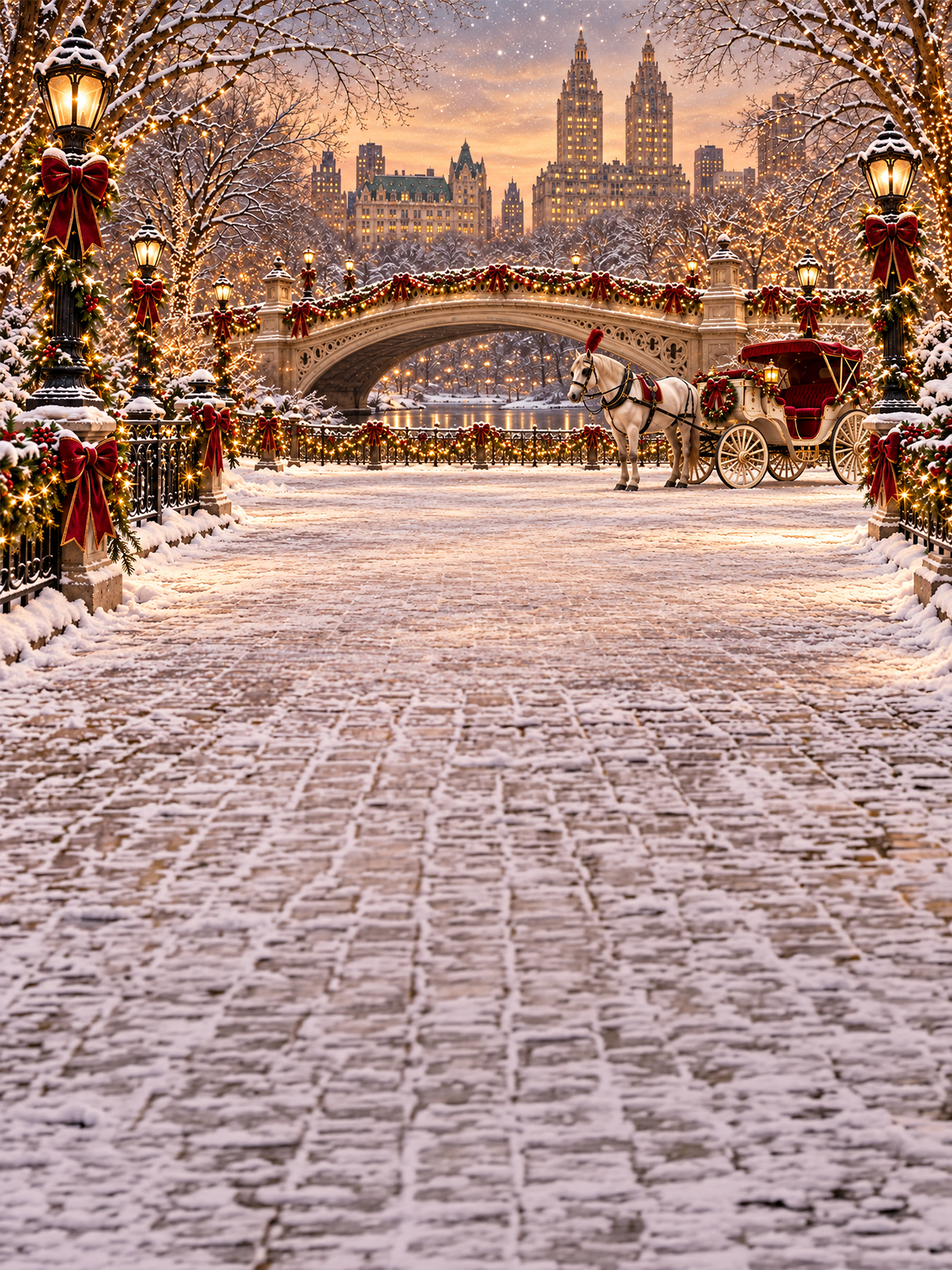 Central Park - Kate Backdrop - Micro Fiber - 12'x16' Sweep