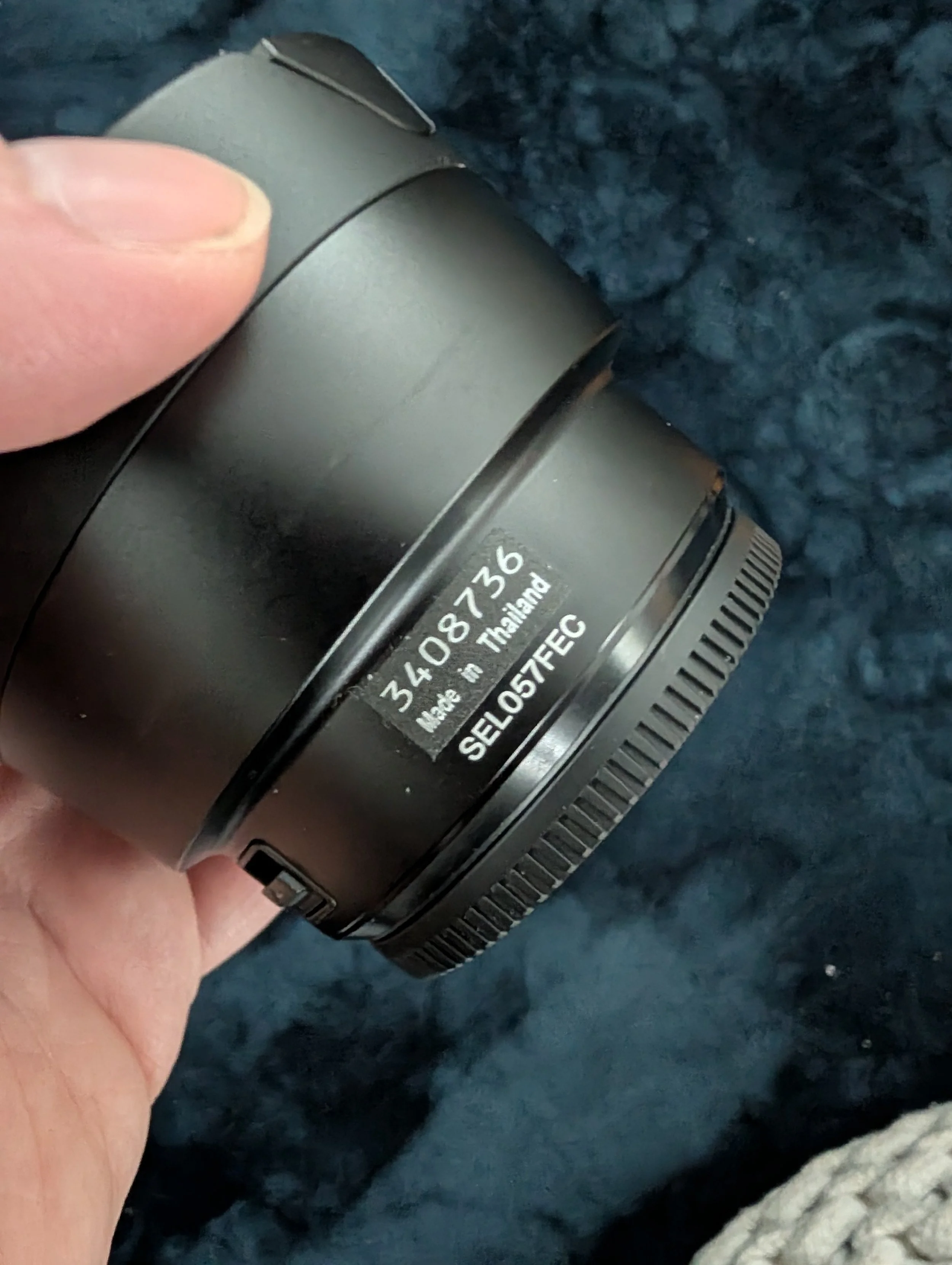 Sony SEL057FEC 16mm f/3.5-22 Fisheye Converter Lens - Converts 28mm Lens to 16mm Fisheye *$150*