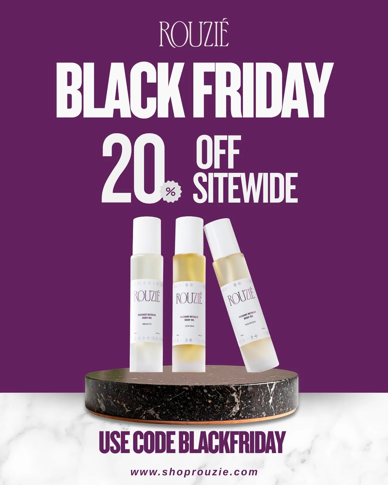 Our biggest sale of the year is here: get 20% off site wide with code BLACKFRIDAY 

Sales ends December 2,2025