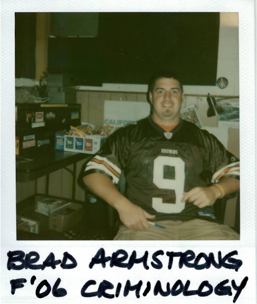 Brad Armstrong F'06 Criminology
