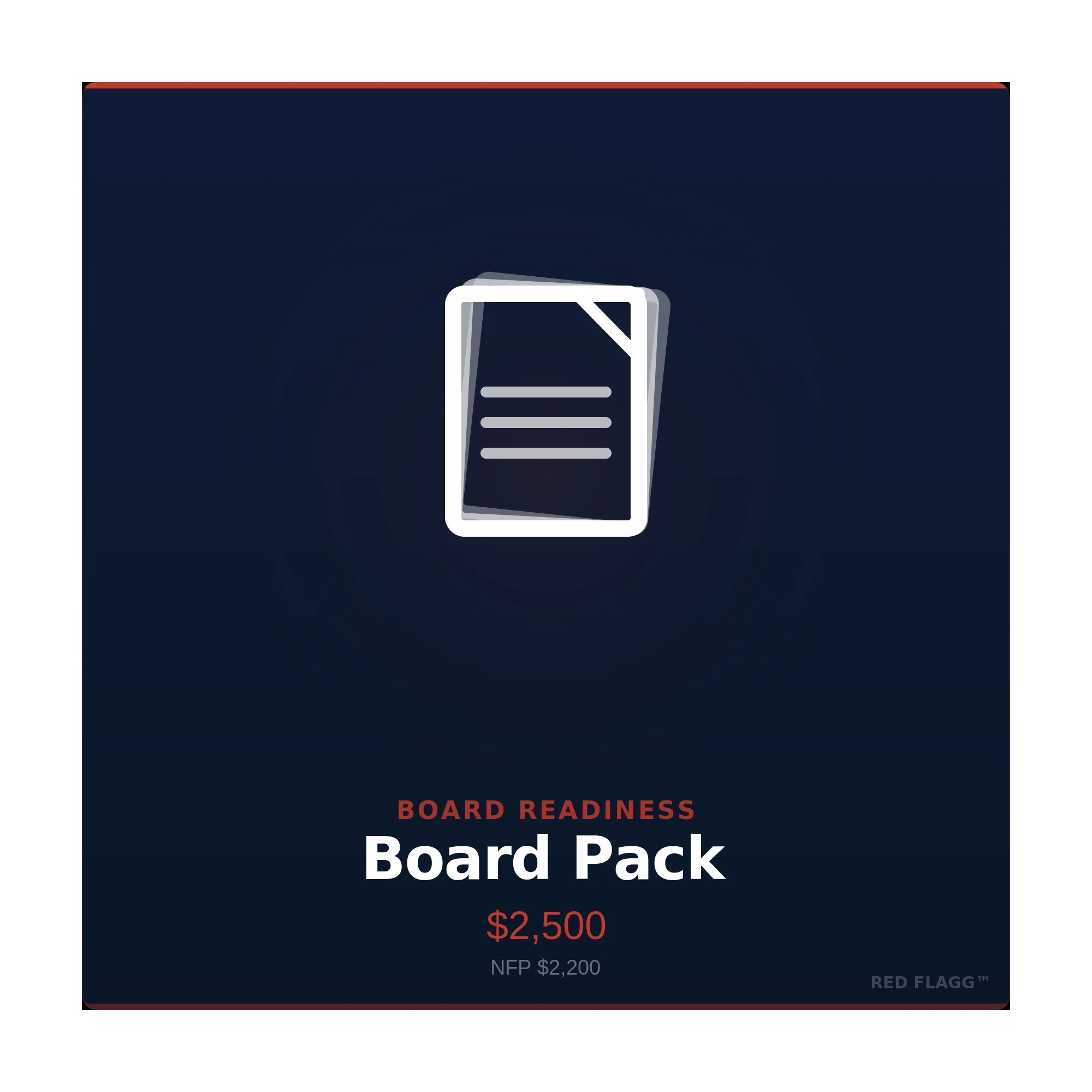 Board Readiness Assessment — Board Pack