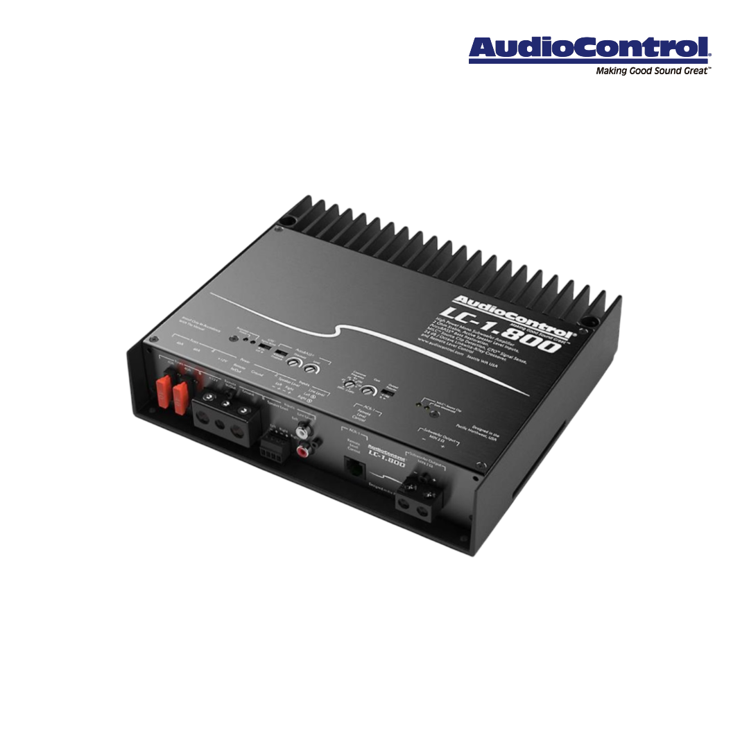 Mono subwoofer amplifier — 800 watts RMS at 2 ohms LC-1.800