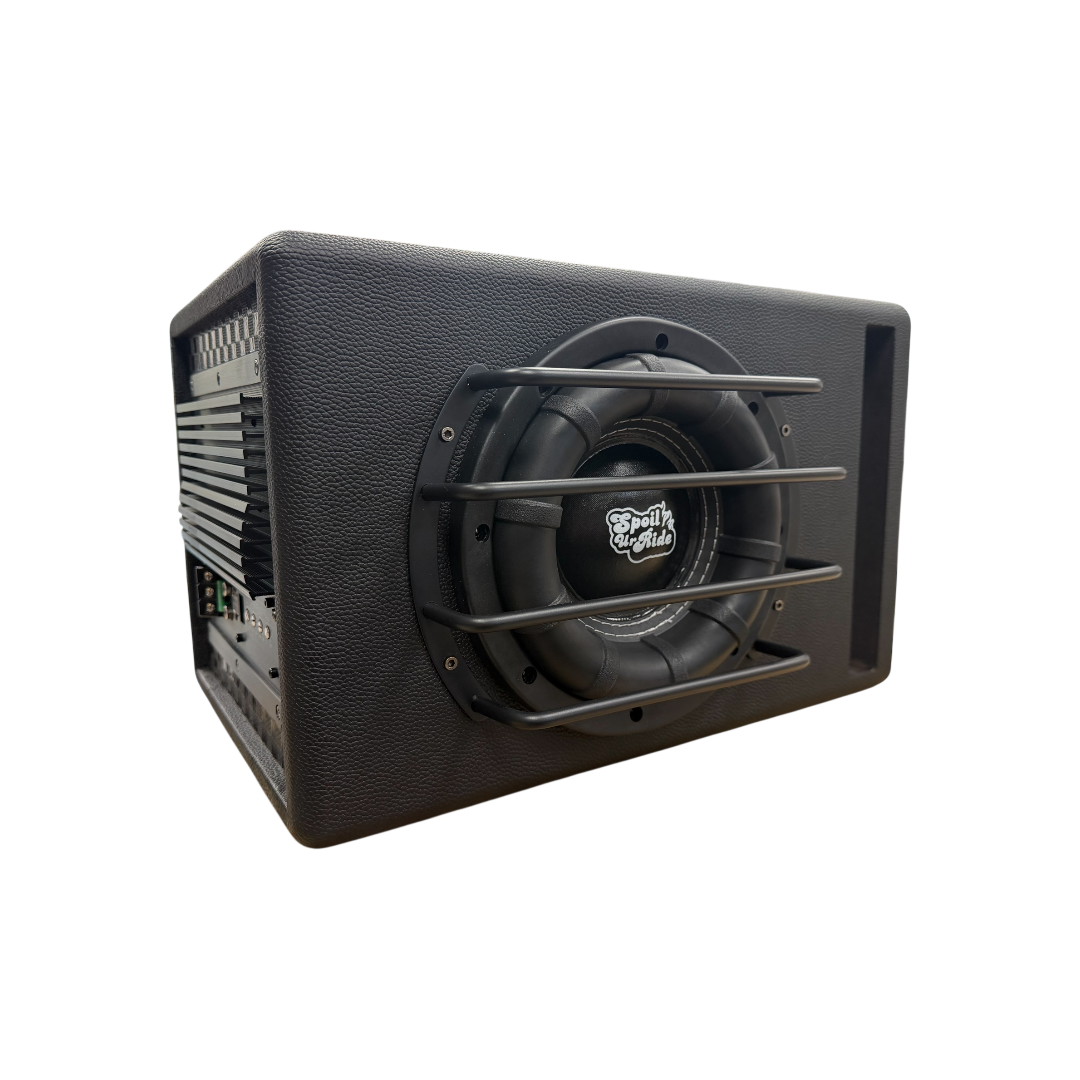 8" Powered Subwoofer 400Watts RMS FREE "WIRING KIT"