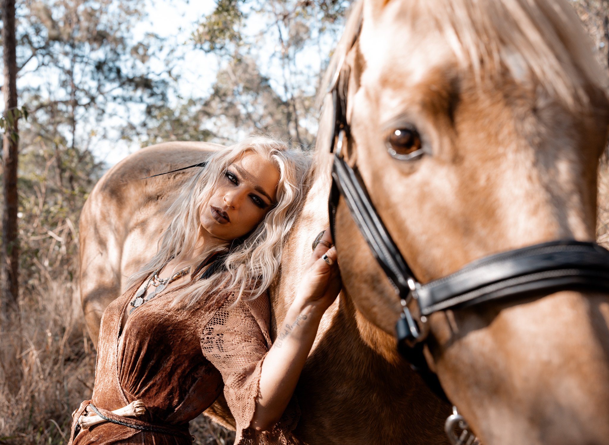 Witch equine photoshoot