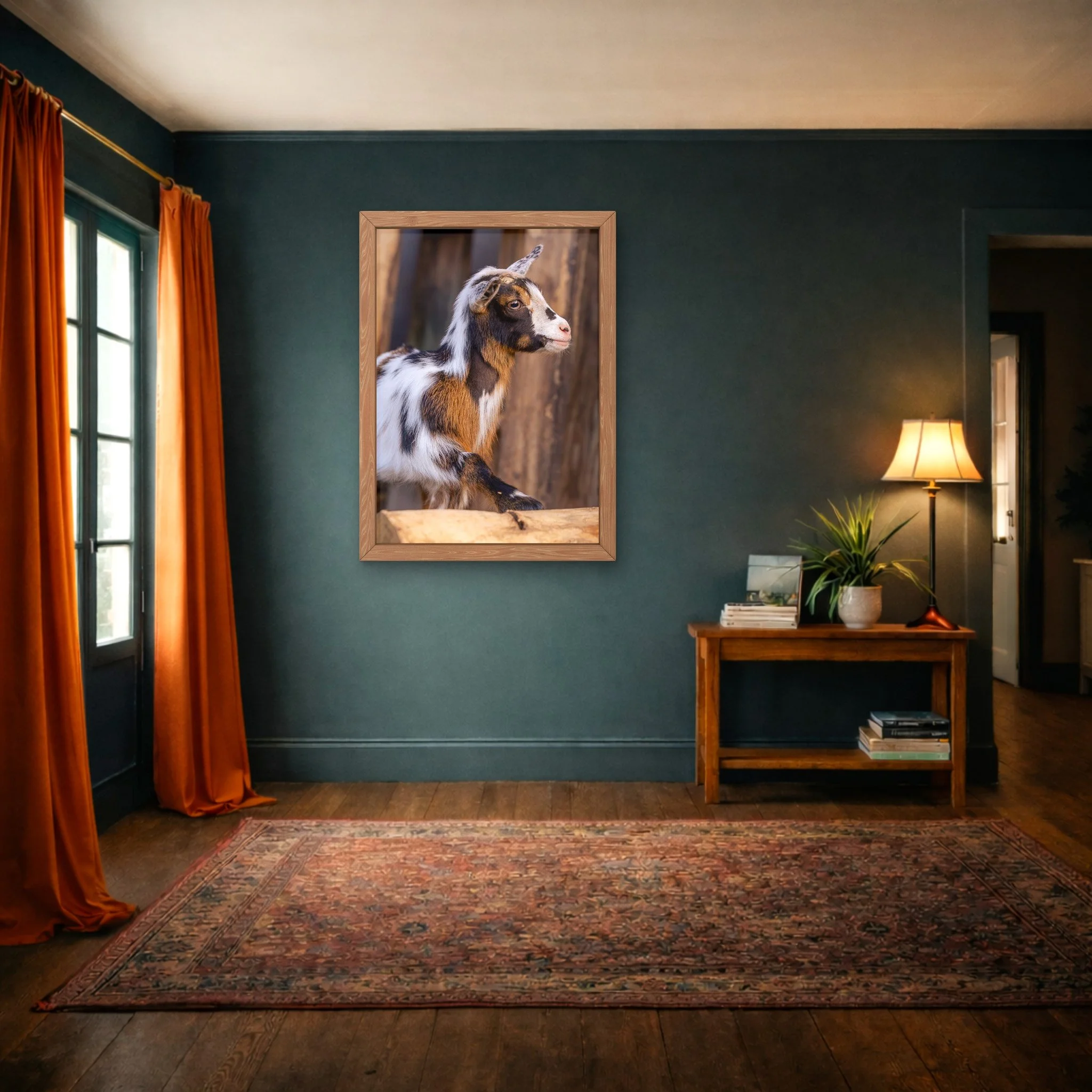 Pet photography wall art featuring dog portrait, Somerset Queensland