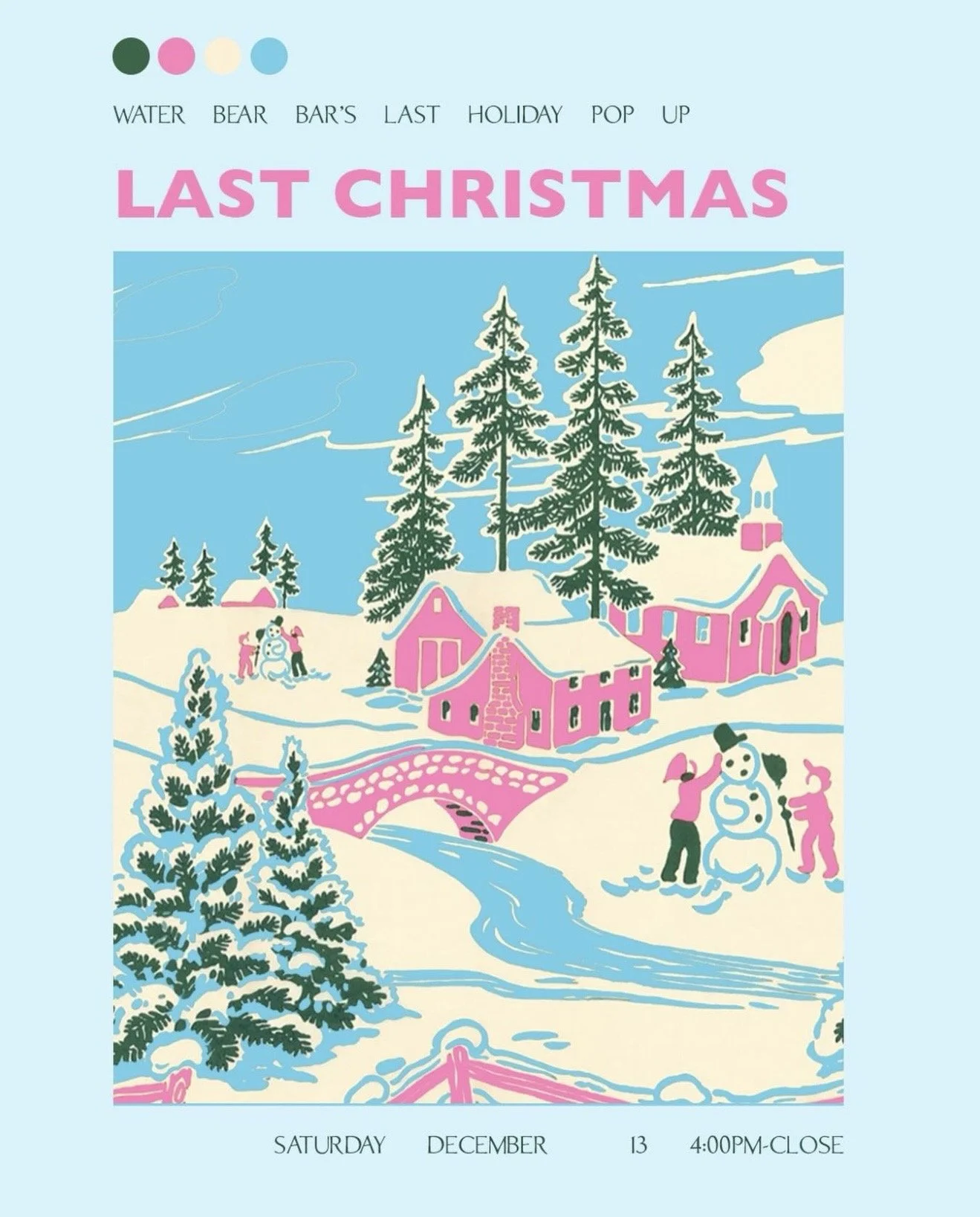 LAST CHRISTMAS AT THE WATER BEAR BAR