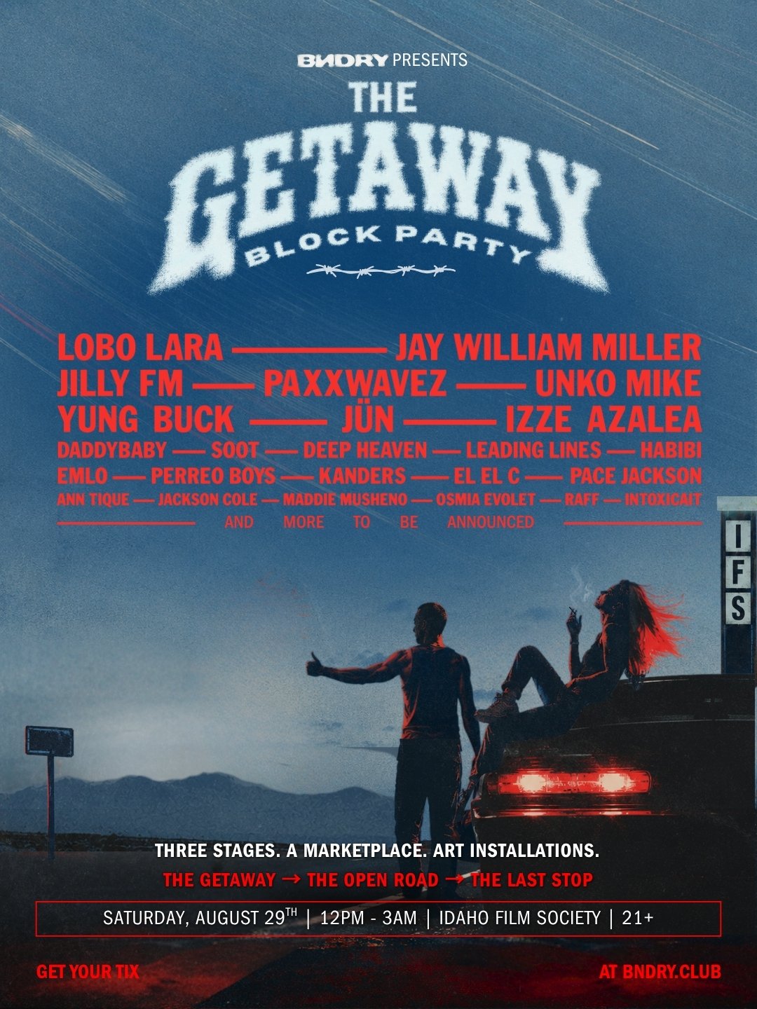THE GETAWAY BLOCK PARTY