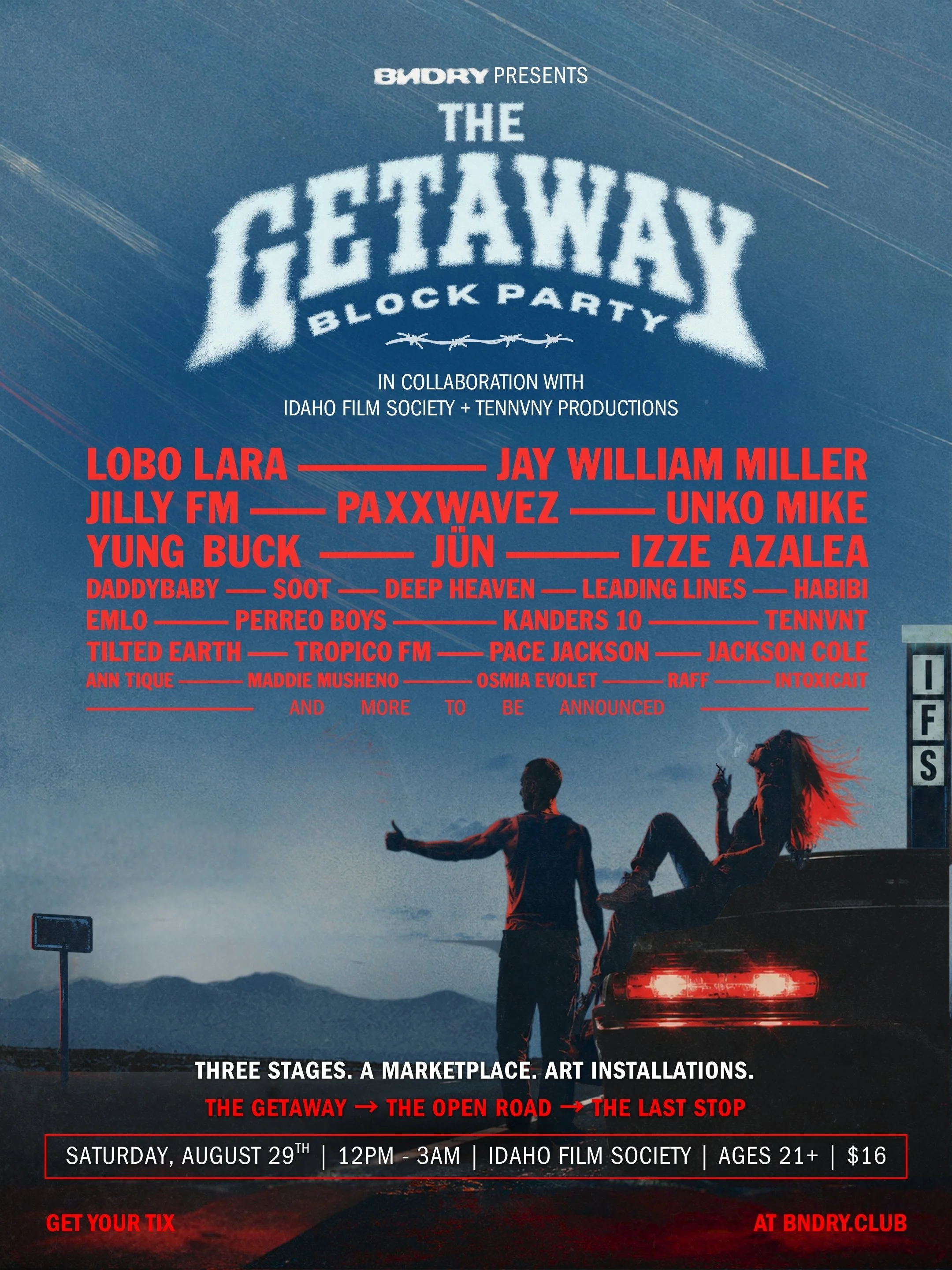 THE GETAWAY BLOCK PARTY