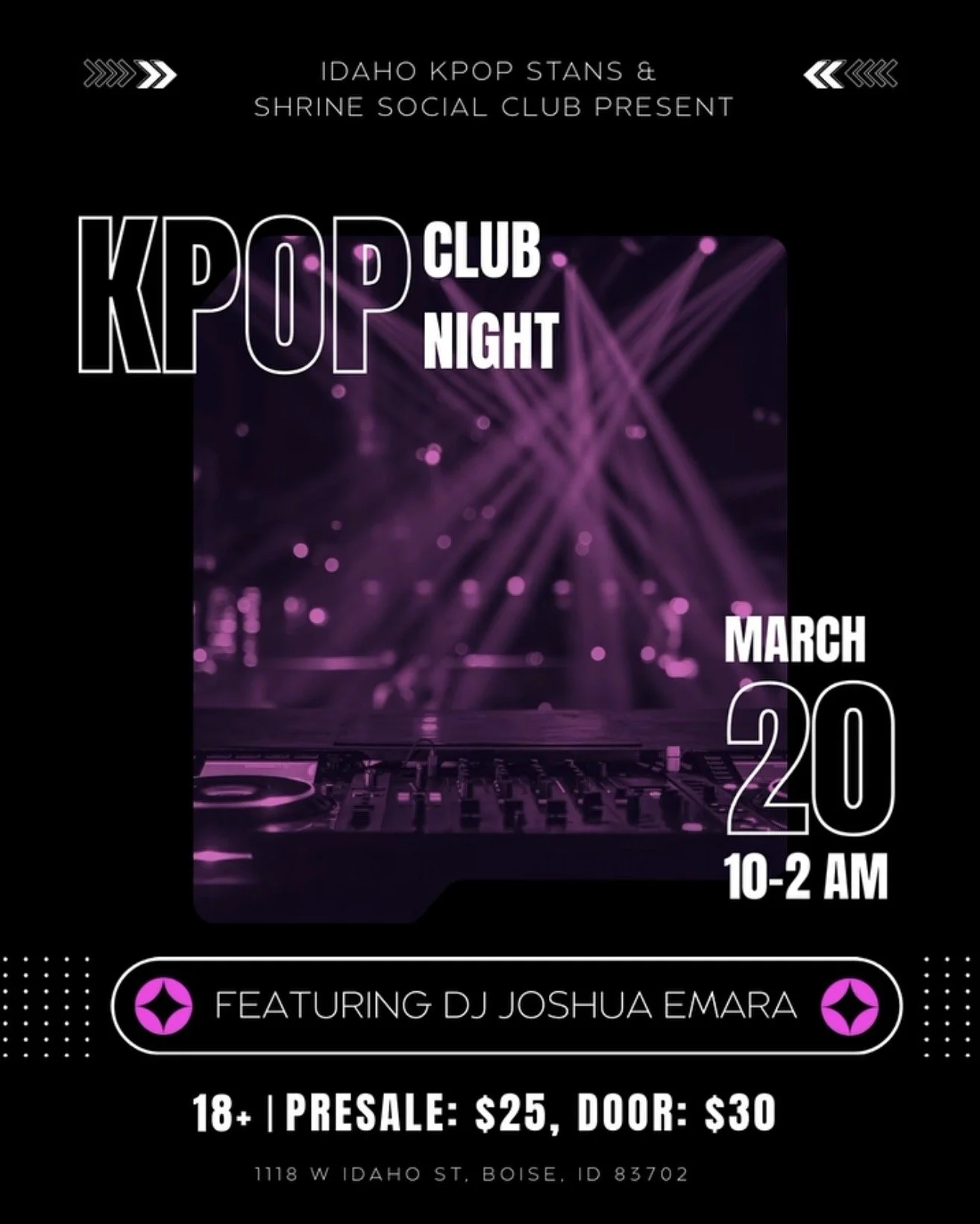 KPOP CLUB NIGHT